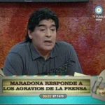 ¿Cuál fue la relación de Diego Maradona con la prensa y los medios de comunicación?