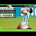 ¿En qué posición jugaba Diego Maradona en el fútbol?